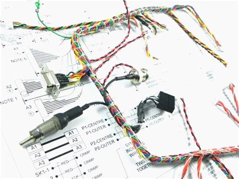 Perfect Wire Harness Drawing Sketch Electrical Circuit Diagram Mentor