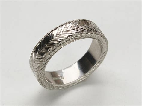 Men’s Carved Ring – Keezing Kreations Boston MA