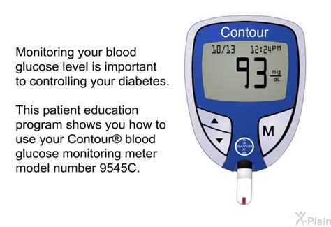 PatEdu.com : Using Your Contour Blood Glucose Meter