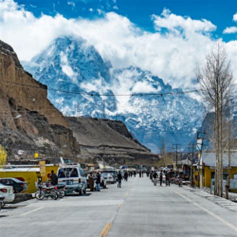 Sost Village And Sost Dry Port Hunza Immigration Point For