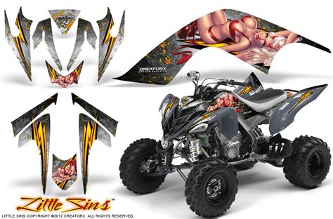 Yamaha Quad Graphic Kits For Raptor 660 700 350