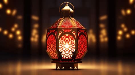 D Lantern Object Ramadan Kareem Lamp Png Transparent Image And