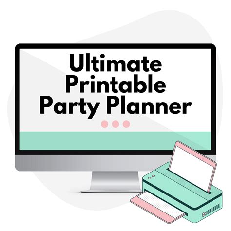 Printable Party Planner: 26 Unique Checklists & Templates – Kim and Kalee