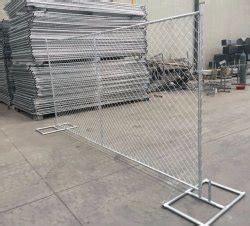 Australia Galvanized Chain Link Temporary Portable Wire Mesh Fence