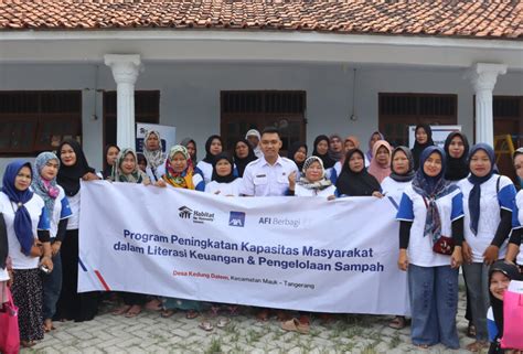 Axa Financial Indonesia Gelar Literasi Keuangan Dan Pengelolaan Sampah