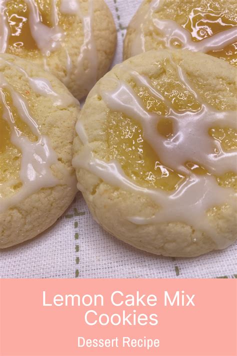 Lemon Cake Mix Cookies Artofit