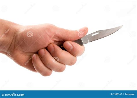 Knife In The Hand Royalty Free Stock Photography - Image: 1936167