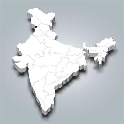 india political map india states  capitals map
