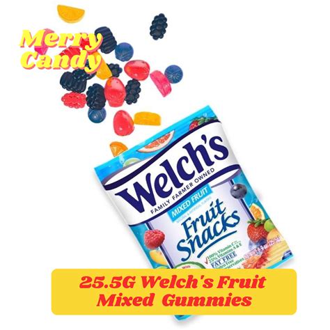 25.5G Original Welch's Fruit Mixed Snacks Gummies | Lazada PH