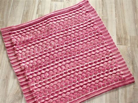 Strickanleitung Babydecke Wagendecke Krabbeldecke Plaid Ca 75 X 75 Cm