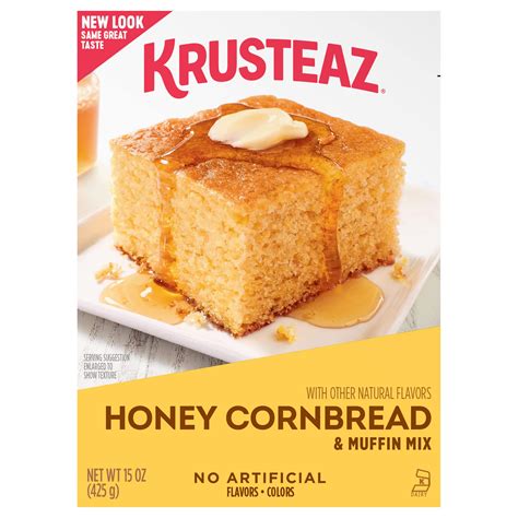 Buy Krusteaz Honey Cornbread And Muffin Mix Made With Real Honey 15 Oz Box Online At Desertcartuae