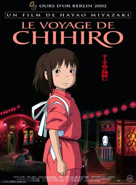 Le Voyage De Chihiro Film D Animation Pour Enfants Du Japon Par Hayao