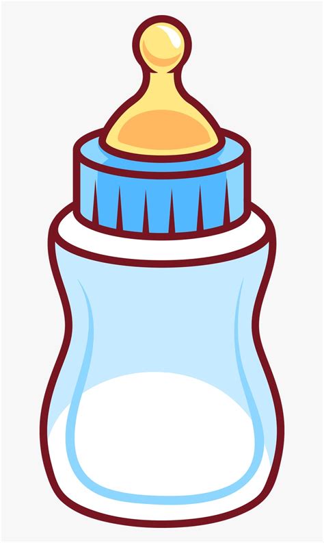 Baby Bottle Clipart Feeding And Vector For Transparent - Feeding Bottle ...