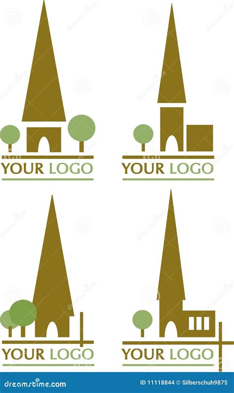 Church icons stock vector. Illustration of modern, colorful - 11118844