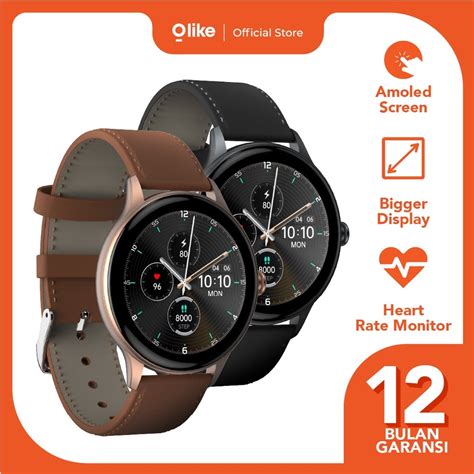 Jual Olike Smartwatch Gps Touch Screen Amoled Waterproof Sport Health