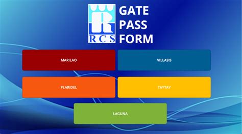 Asset Transfer Gate Pass Form Royale Group It Helpdesk