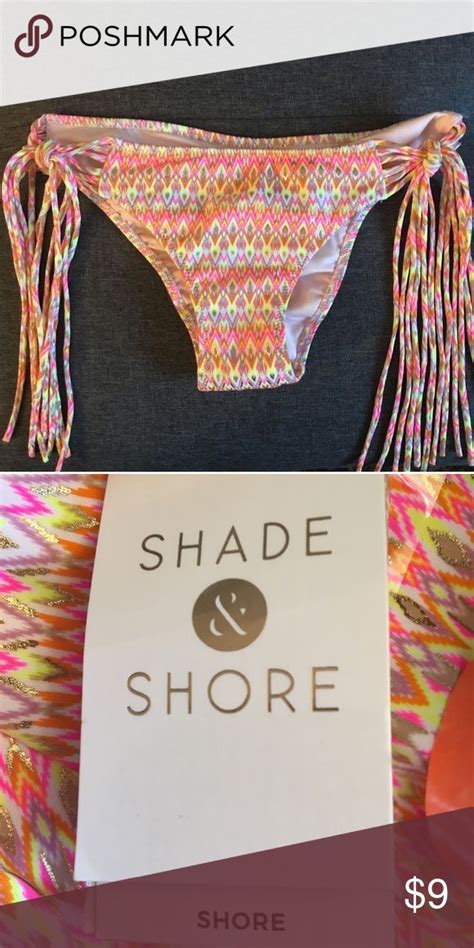 NWT Shade Shore Womens Cheeky Bikini Bottoms Cheeky Bikini