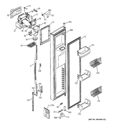 Ge Profile Refrigerator Ice Maker Parts Diagram | Reviewmotors.co