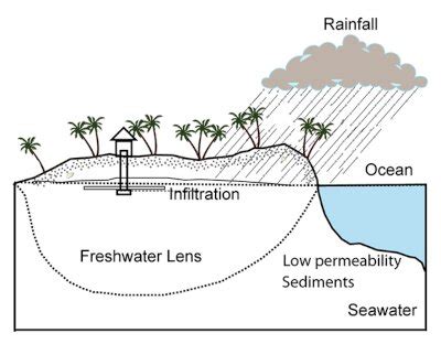 Lake formation and expansion due to sea-level rise causes freshwater ...