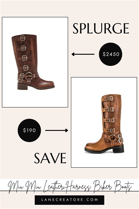 The Best Affordable Miu Miu Inspired Boots to Shop - Lane Creatore