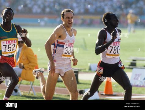 Steve Ovett British Athletic Middel Distance Runner At Olympic Finnish