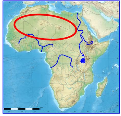 Africa: Map Flashcards | Quizlet