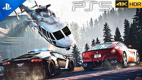 Ps5 Need For Speed Rivals The Best Police Pursuits In A Game Ever Ultra High Graphics [4k