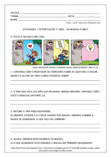 Ef02lp01 Atividades 2 Ano