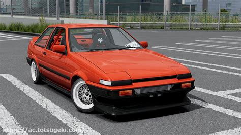 突撃アセットコルサ AssettoCorsa on Twitter TRUENOスプリンタートレノAE86 2ドア クーペ