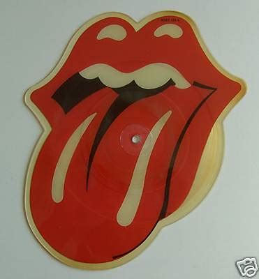 Popsike ROLLING STONES She Was Hot Lips Shaped P Disc 84 Mint