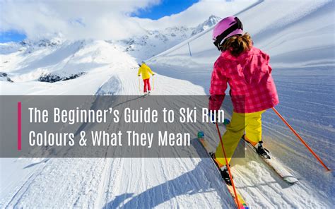 The Beginner's Guide to Ski Run Colours & What They Mean - Aiglon Morzine