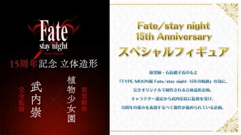 「fate Stay Night 15th Celebration Project」の新情報が一挙公開！豪華画集や記念フィギュアなど、15周年を祝う企画が満載【生放送まとめ】 13枚目の写真