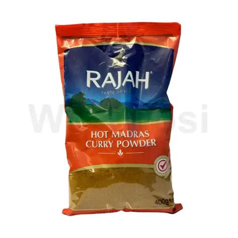 Rajah Hot Madras Curry Powder 400g Wosiwosi African Food Online Store