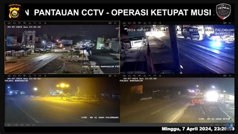 Link Streaming Cctv Pantauan Arus Mudik Di Jalur Palembang Betung