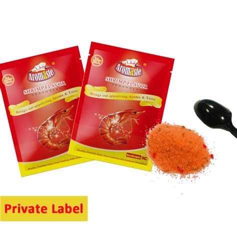 Halal Kg Shrimp Flavor Seasoning Powder Bouillon Powder Oem Wholesale