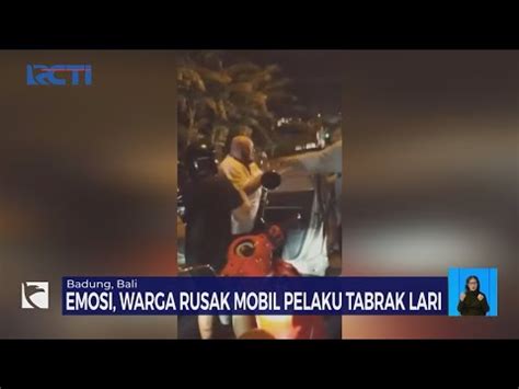 Viral Bule Arogan Nyaris Diamuk Massa Usai Tabrak Lari Di Sanur Bali