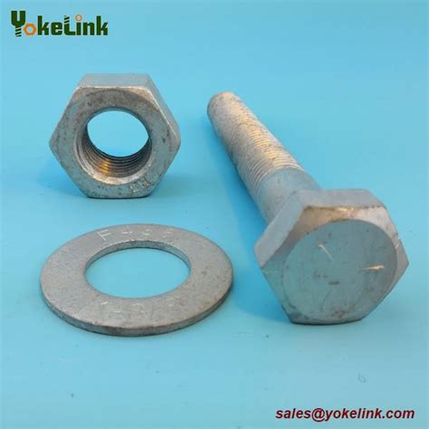 Hot Forged ASTM A563 DH Nut Heavy Hex Hot Dip Galvanized With A325 Bolt