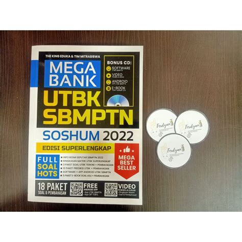 Jual Buku Mega Bank Utbk Sbmptn Soshum Edisi Superlengkap By The