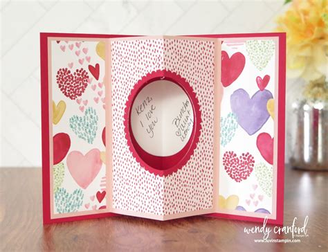 DIY 3D Valentine's Card Idea | Luvin Stampin