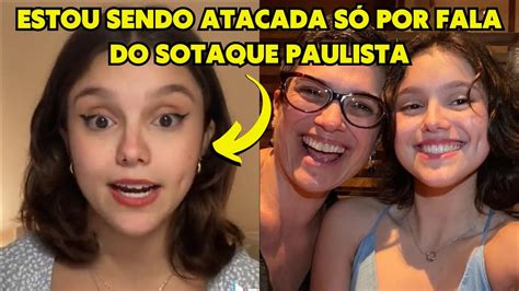 Filha De Sandra Annenberg Recebe Ataques Ao Falar De Sotaque Paulista