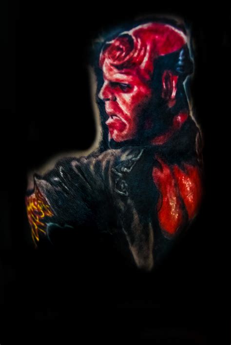 Hellboy Tattoo by filthmg on DeviantArt