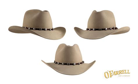 O'Farrell Hat Company: Custom Hats/Medium Frame Western