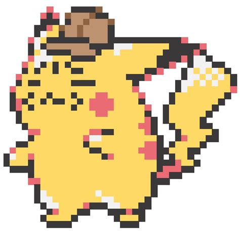 Custom wrinkly-faced Pikachu sprite : r/pokemon