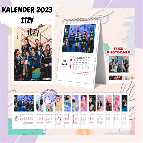 Jual Kalender Duduk 2024 2023 Kpop Bts Treasure Jikjin Nct Dream 127