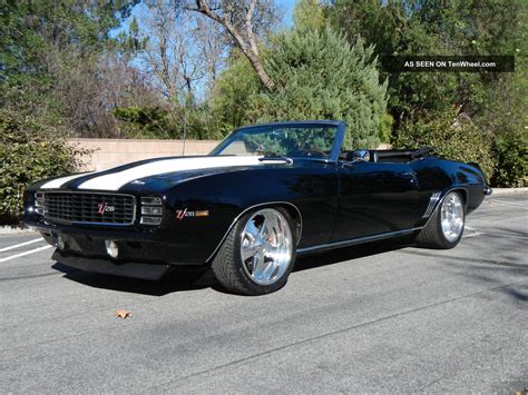 1969 Chevrolet Camaro Convertible Pro Touring Convertible Zl1 427 W 6