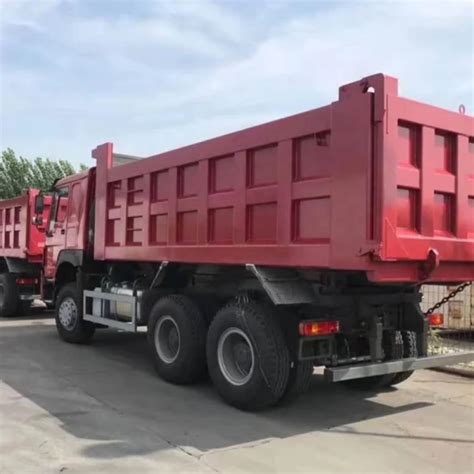 Howo 6 Wheel Dump Truck Load Volume Capacity 20 Tons Dubai Hot Sale Wheeled Dump Truck And