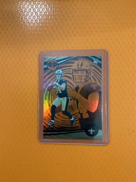 Panini Illusions Orange Jake Haener Rookie