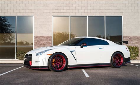 Wheel Front Aftermarket And Custom Wheels Gallery White Nissan Gt R