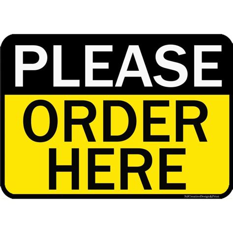 Please Order Here A4 Laminated Signage Shopee Philippines