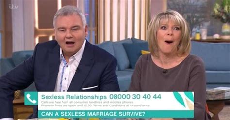 Ruth Langsford And Eamonn Holmes Discussed Their Sex Lives On This Morning And Were Not Sure